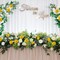 10PCS Yellow Artificial Roses with Long Stems – Realistic Silk Faux Flower Bouquet for Wedding, Bridal Bouquet, Valentine’s Day, Proposal, Party, Centerpieces & Home Decoration
